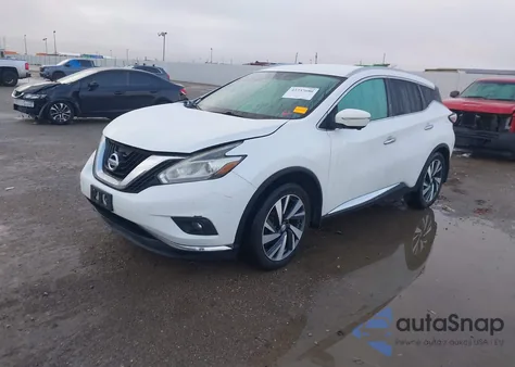 2015 Nissan Murano Platinum из США, поврежденный, VIN 5N1AZ2MH2FN234007